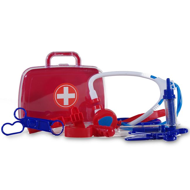Trusa cu Instrumente Doctor de Jucarie - 10 piese