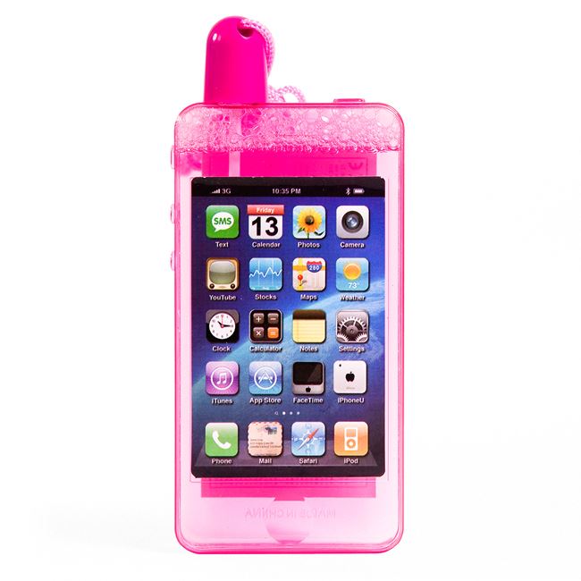 Jucarie Baloane de Sapun iPhone Roz 13cm - 80ml