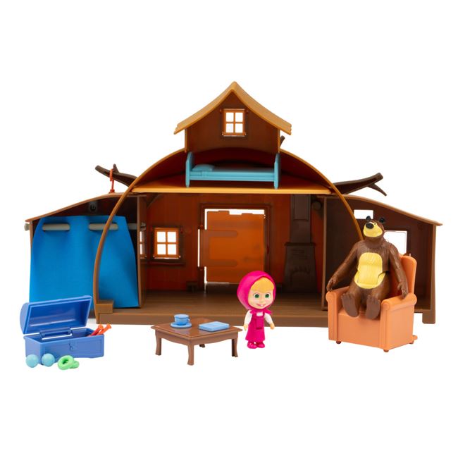 Set de Joaca Masha & Ursul Casa Ursului - Giochi Preziosi foto 2