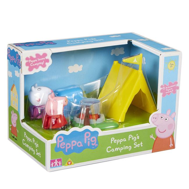 Peppa Pig Bucatarie de Camping cu 2 Figurine - Giochi Preziosi foto 2