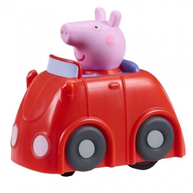 Peppa Pig Whizz Around Set cu Masina - Giochi Preziosi foto 2