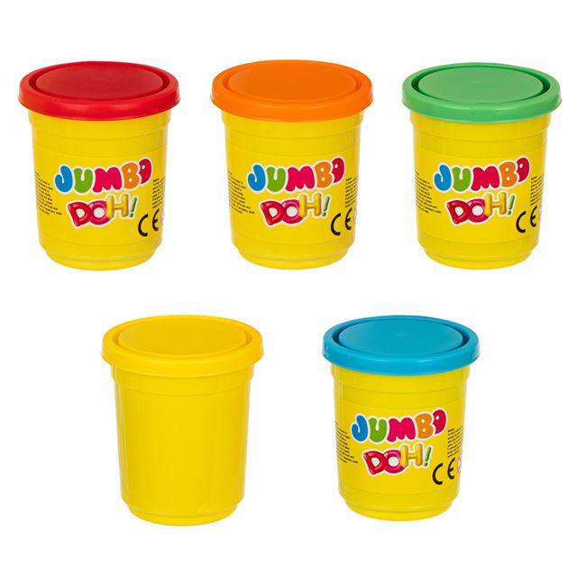 Set Plastilina in Pahar DOH 5x140g