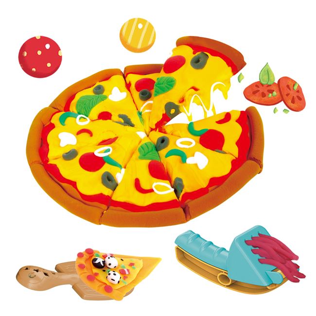 Set Plastilina DOH Creez Pizza foto 2