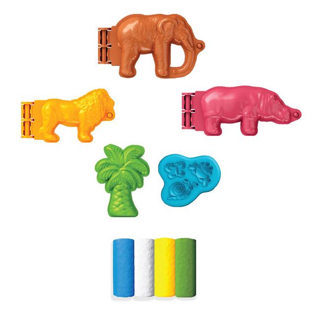 DOH Set Plastilina Creez Animale din Jungla foto 2
