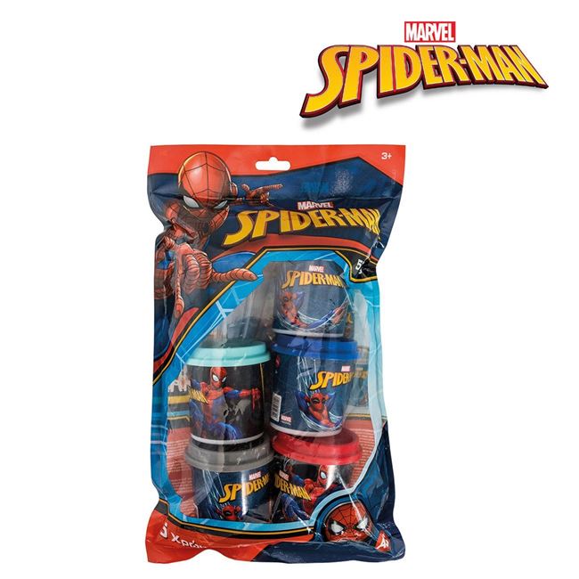 DOH Plastilina Disney Spiderman Punga cu 5 Recipiente & Capace Forme 570g - AS