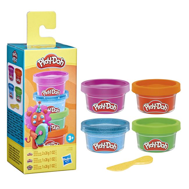 Set Plastilina Play-Doh Mini Color 4buc - Hasbro