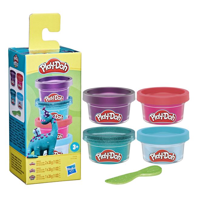 Set Plastilina Play-Doh Mini Color 4buc - Hasbro foto 2