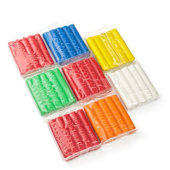 Plastilina in Cutie 6 Culori Diferite - 500g foto 2