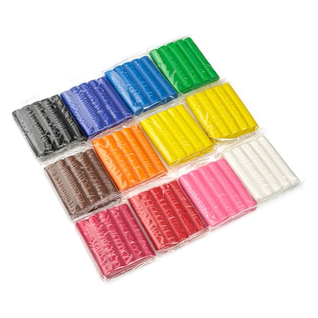 Plastilina in Cutie 12 Culori Diferite - 750g foto 2