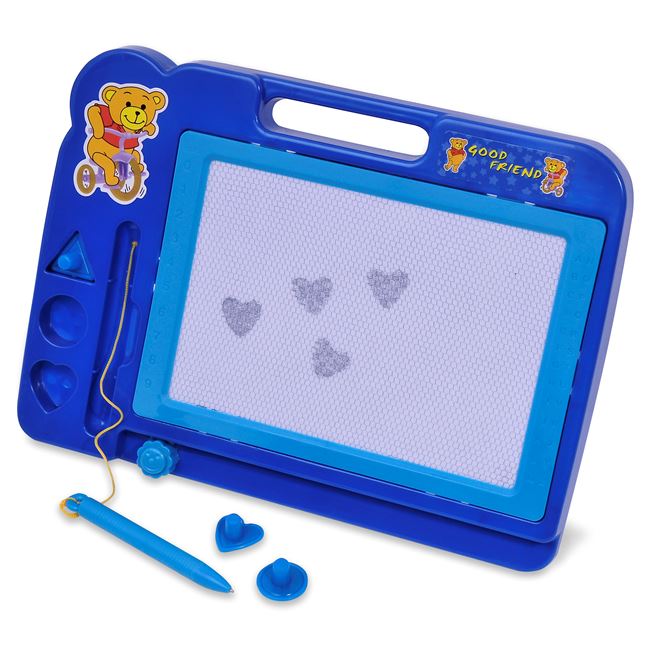 Tabla Magnetica pentru Desen Bleu Ursulet - 30x20cm